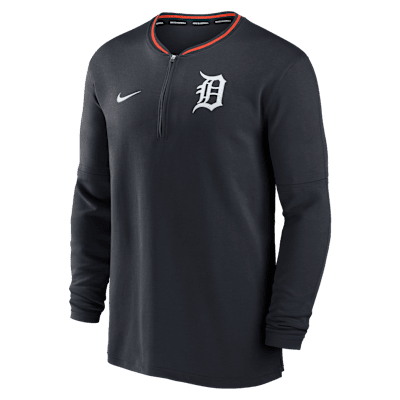 Detroit Tigers Authentic Collection Men's Nike Dri-FIT MLB 1/2-Zip